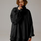 Oversized sweatshirt med rullkrage - Elegant komfort 